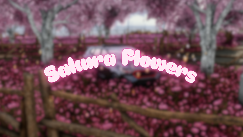 Sakura Flowers 🦩